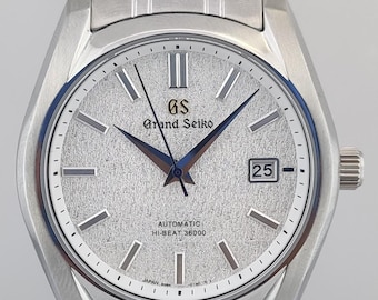 Vintage Grand Seiko Automatic Silver Dial Stainless Steel Men’s Watch Date Display