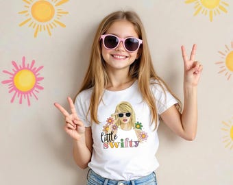 Jolie chemise amant, pull pour enfant, t-shirt pour tout-petit, sweat-shirt Little Swifty, t-shirt Swifty, cadeau pour elle, cadeau softstyle petite fille Swifty enfants