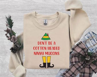 Camiseta con cita de la película Elf, camiseta navideña divertida, camiseta de Buddy el Elfo, camiseta navideña, regalo de Navidad, camiseta de disfraz de elfo, camiseta navideña para hombres y mujeres