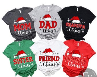 T-shirt personnalisé avec 288 citations sur le thème de la famille, Sweat-shirt assorti pour Noël, Vêtements personnalisés pour les membres de la famille, Personnalisé