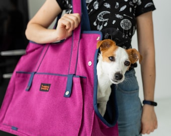 Ventilated Pet Carrier Tote – Soft Pillow, Bonus Sniffing Mat