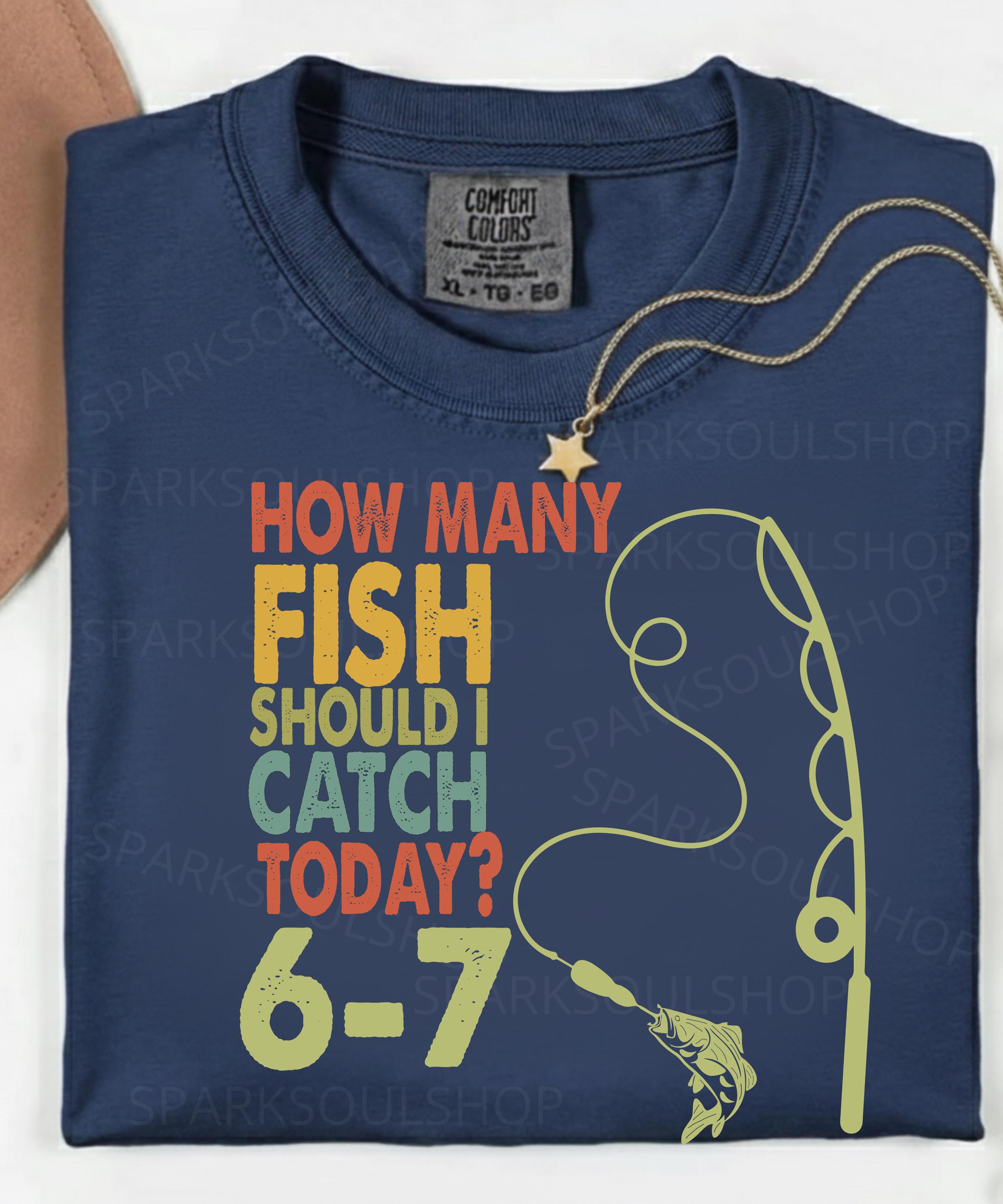 Six Seven Meme Fish Angler 6-7 Funny Fishing 67 PNG/SVG Funny Fishing ...