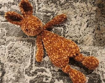 Bunny Lovey Snuggler-crochet