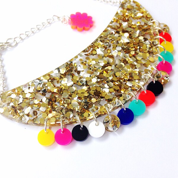 Tribal Brights Lush Collar Necklace