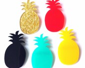 Pineapple Brooch - Choose Your Own Colour!