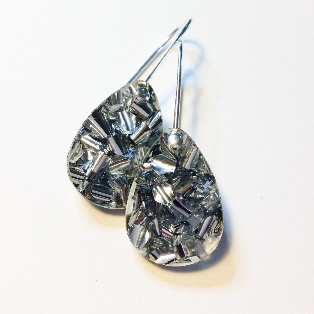 Baby Blob Earrings - Silver main image 1