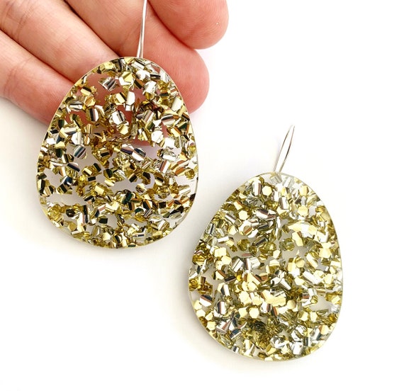 Perspex earrings deals