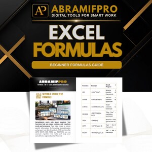 Excel-formules voor beginners (pdf) | Stapsgewijze handleiding | Google Sheets-tutorial | Basisgids voor spreadsheets