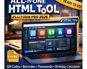 HTML Tool All-in-One Tool Platform 2026 PRO