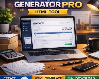 Invoice Generator PRO – professionele digitale factuurtool