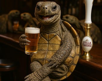 Stella Tortoise Poster, unique design poster