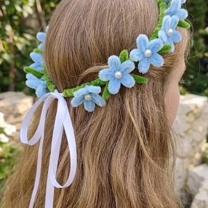 Zelfstudie chenillestengel bloemkroon - stap voor stap bloemenhaaraccessoire pdf