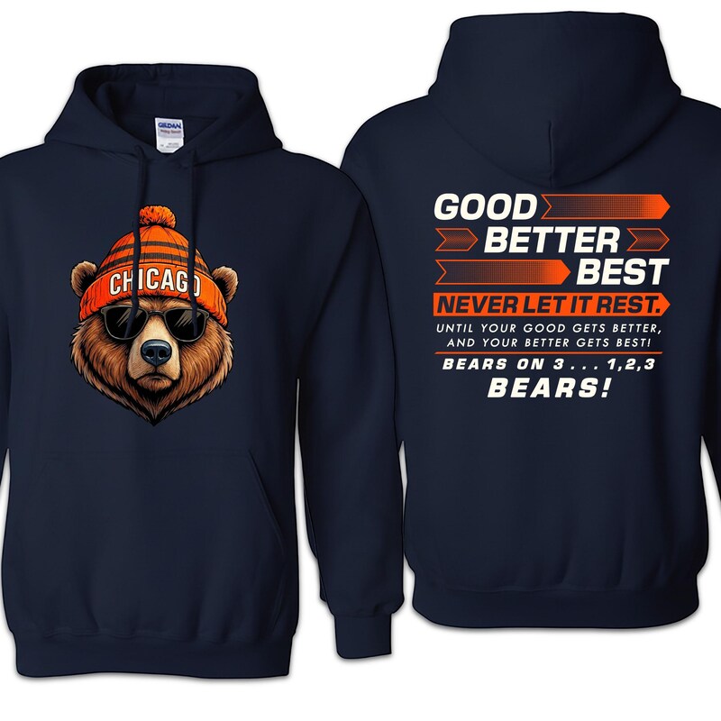 Good Better Best Chicago Bears Svg - Etsy