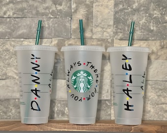 Personalized FRIENDS Starbucks Cup | Custom Name Tumbler