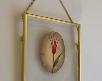 wall decor - wall frame - handmade - illumination art