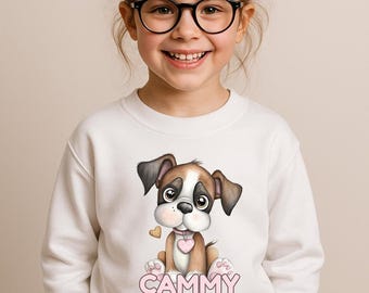 Cachorro personalizado para niños, bebés, niños pequeños y jóvenes