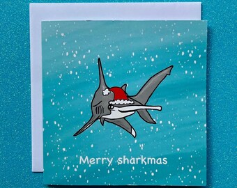 Hammerhead Christmas Card