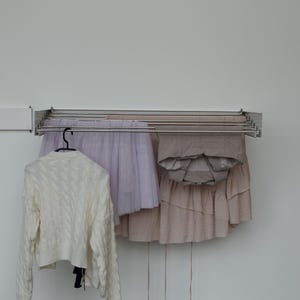 VESTA - Wall-mounted Drying Rack. Laundry rack.
