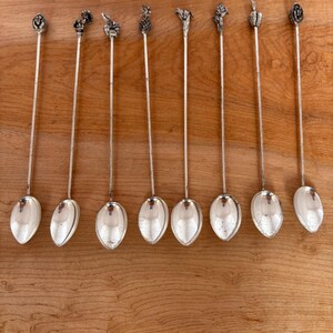 Demitasse – Set Di 8 Mini Cucchiaini Da Caffè In Acciaio Inox – Per Dessert, Tè, Antipasti, Gelato – Lunghezza 11,8 Cm – Finitura Argento