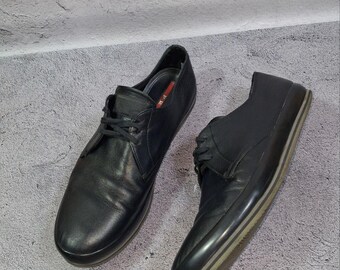 Black Slip On Prada Milano Leather Sneakers 42.5 Eu (9 US)