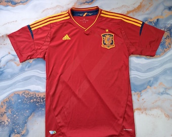 Jersey Adidas Spain Home Football T-Shirt Size L