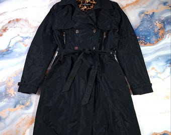Vintage trenchcoat Dolce & Gabbana lange damesjas maat M
