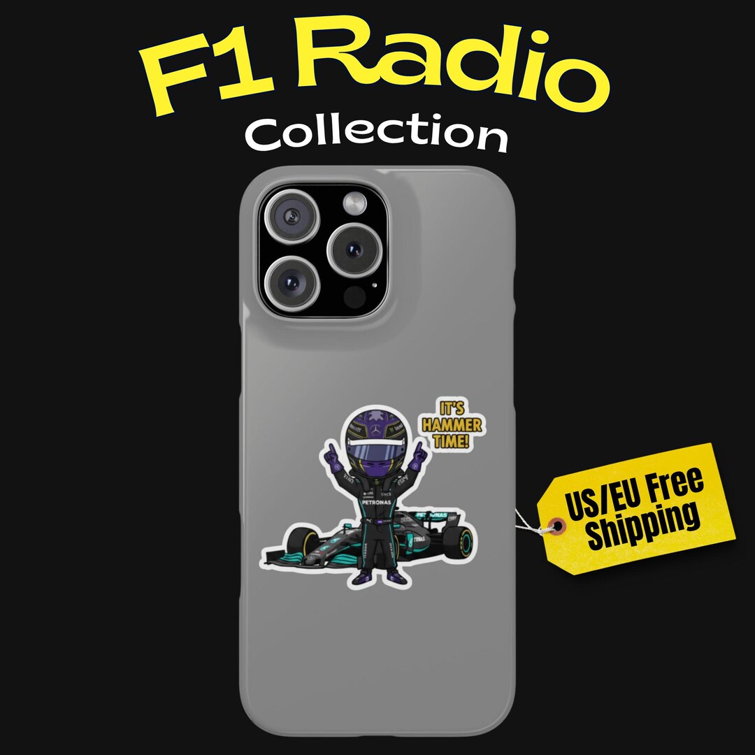 F1 Mercedes Case | Hammer Time | Racing Fan Gift | Motorsport Accessory ...