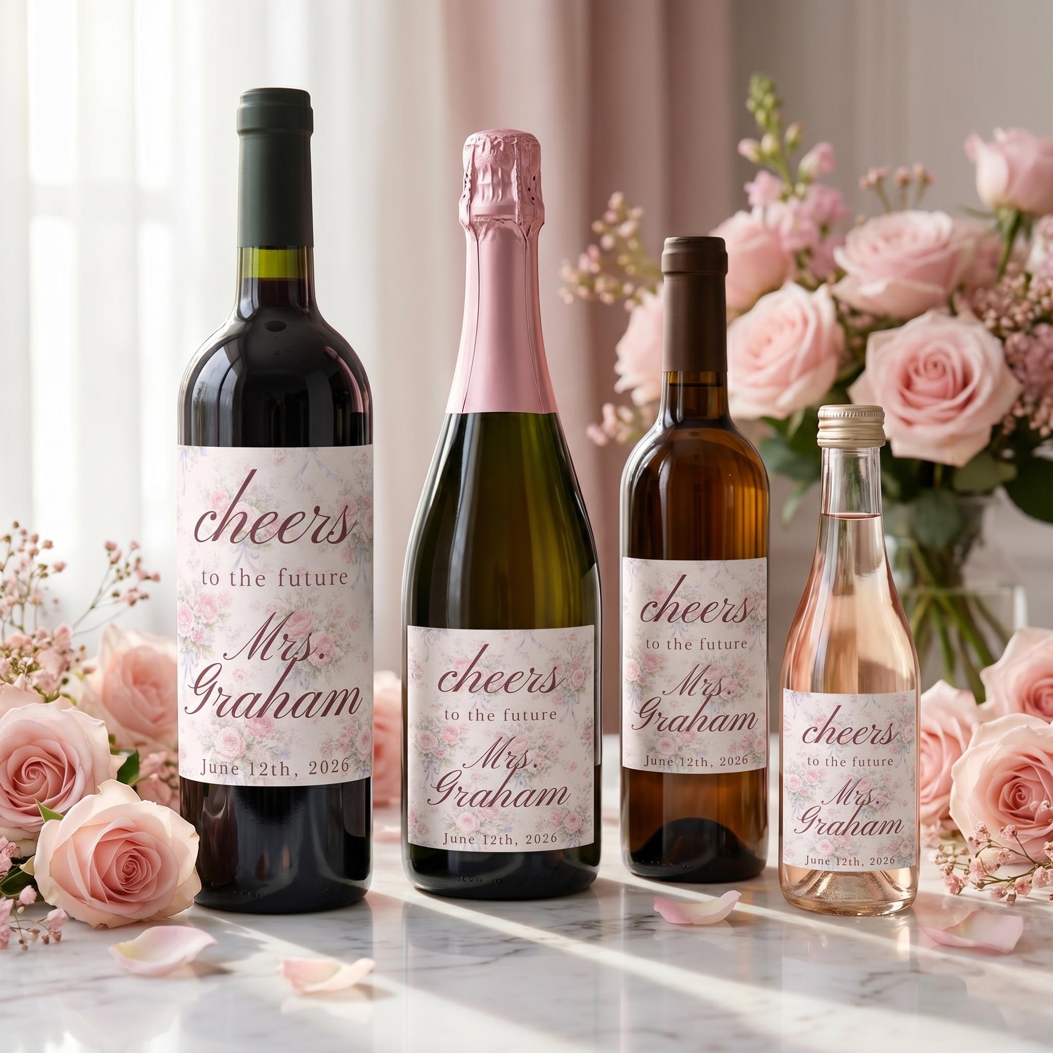 Love Shack Fiance Wine Labels