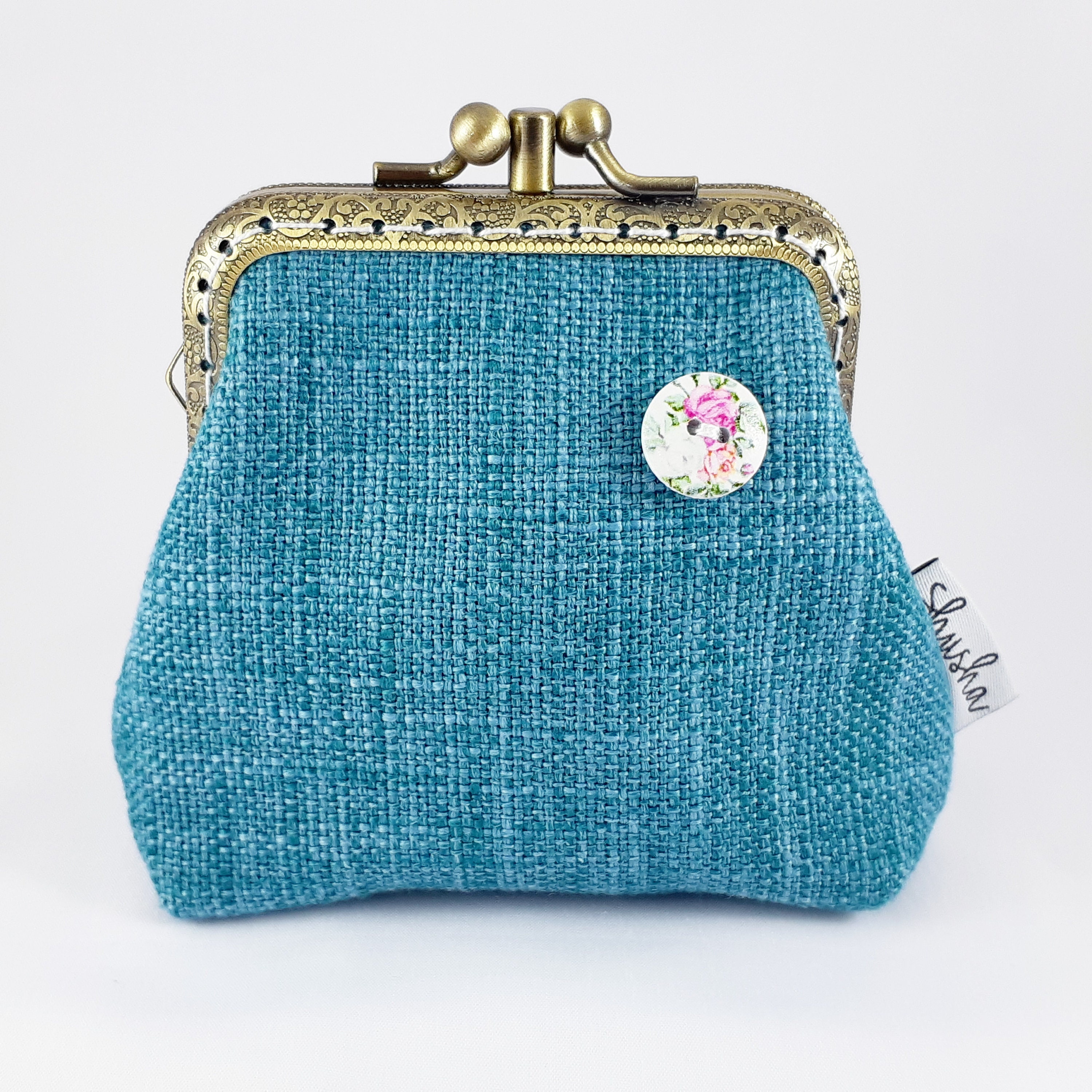 Oyachic 2 Packs Porte-Monnaie En Cuir Leather Coin Purse Carte