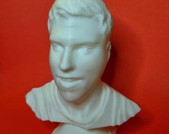 Custom 3D Printed Bust – Personalized Head Sculpture – Unique Gift