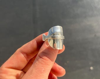 Silver Spoon Ring