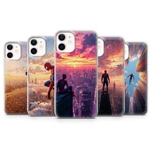 Spiderman Phone Case Peter parker deadpool  Cover for iPhone 17 17Pro 16 15 14 13 12 Samsung S25 S24 S23 A56 A36 A16, Pixel 10 10Pro 9A