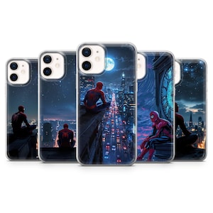 Spiderman Phone Case Peter parker deadpool  Cover for iPhone 17 17Pro 16 15 14 13 12 Samsung S25 S24 S23 A56 A36 A16, Pixel 10 10Pro 9A