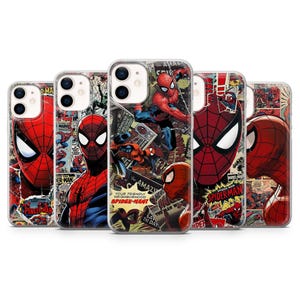 Spiderman Phone Case Peter parker deadpool  Cover for iPhone 17 17Pro 16 15 14 13 12 Samsung S25 S24 S23 A56 A36 A16, Pixel 10 10Pro 9A