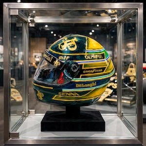 アイルトン・セナ レプリカ F1 ヘルメット - Etsy 日本