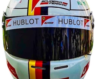 Tribute helmet Seb Vettel 2015 Monaco tribute