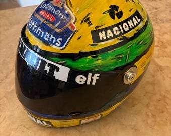 Ayrton Senna 1994 F1 Art Helmet - ships next day from the UK