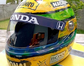 Hand-Painted Ayrton Senna 1991 SALE PRICE