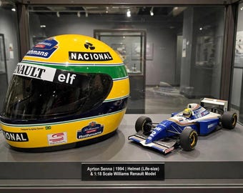 アイルトン・セナ レプリカ F1 ヘルメット - Etsy 日本