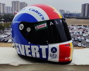 Pierre Gasly 2023 tribute helmet to Francois Cevert