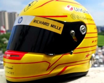 Lewis Hamilton 2025 Replica Full Scale Helmet.