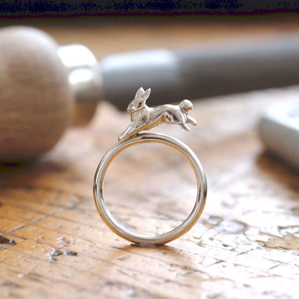 Ring hare silver – LAST ONE! –