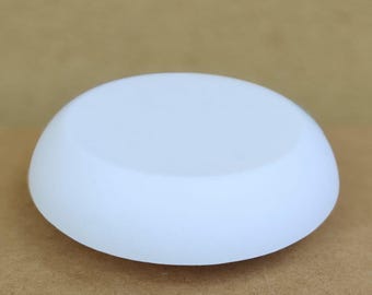 19,5cm Plate Dish Flat Bottom Plaster Drape Mold for Pottery and Ceramics