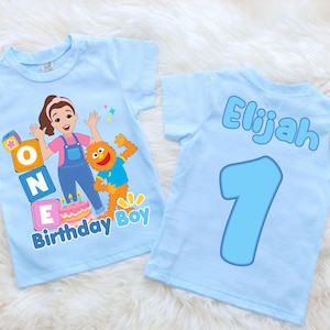 Inspired Can You Say One Birthday T Shirt: Ms Rachel Party, Gift for Boys