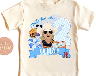 Inspired Song Birthday T Shirt:  Chatta Two Party Theme, Gift for Girls