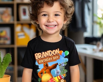 Inspired Grizzy Birthday T Shirt: The Lemmings Party Theme, Family Matching Tee, Gift for Kids