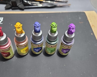 Bottle Toppers for Speed Paint & Contrast Paint | Army Painter/ Vallejo/ Citadel