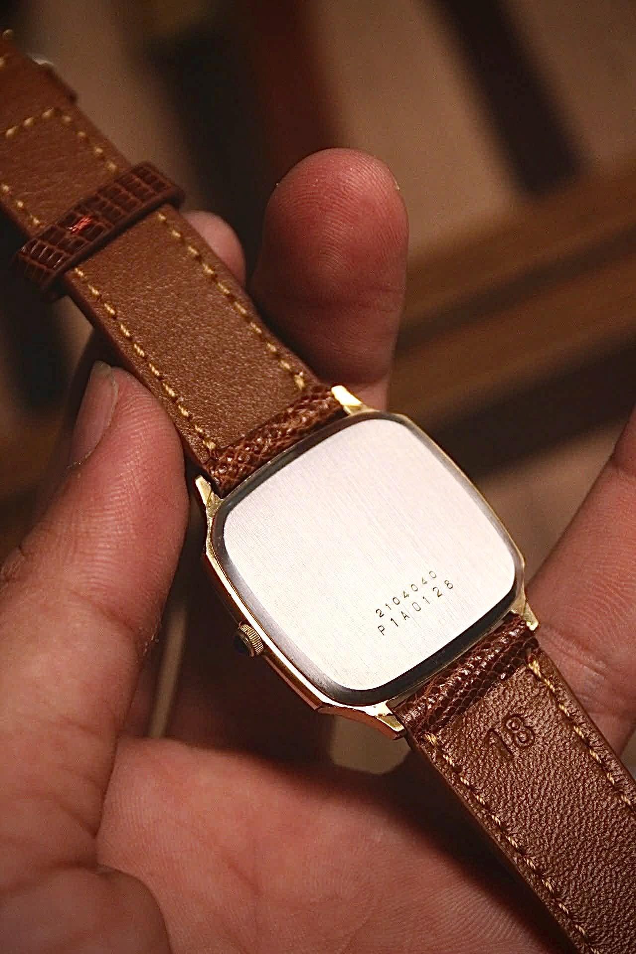 Vintage Waltham Maxim Swiss Quartz Watch | Gold-plated Square