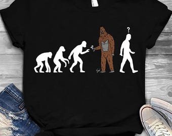 Evolution Bigfoot T-Shirt | Unisex Cotton Tee