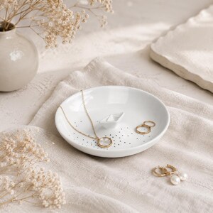 Cuenco "Barco" de porcelana, 9,5 cm